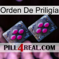 Orden De Priligía 01